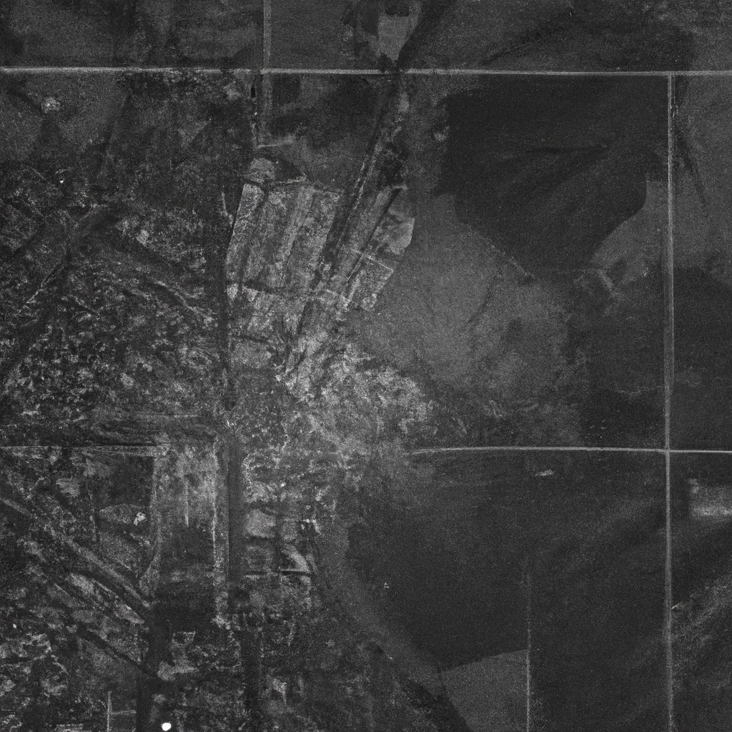 Mapa monocromático de Santiago de Chile