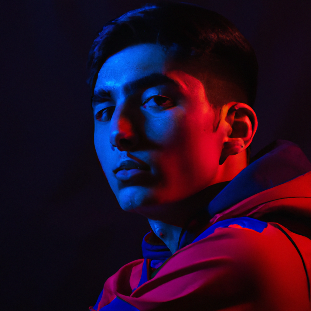 Antes de la edición — ejemplo de retrato profesional en estudio con luz natural, sin retoque, textura de piel visible