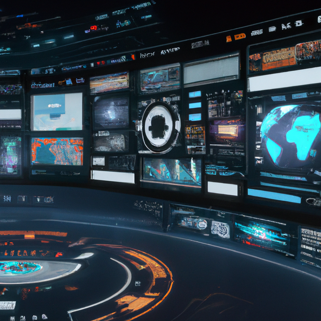 Expansión 2021 con sala de video y monitores calibrados para corrección de color - imagen generada